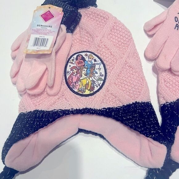 Set of 2 BERKSHIRE Little Girls Little Kid (4-6X) Princess Hat & Gloves Set - Picture 5 of 11